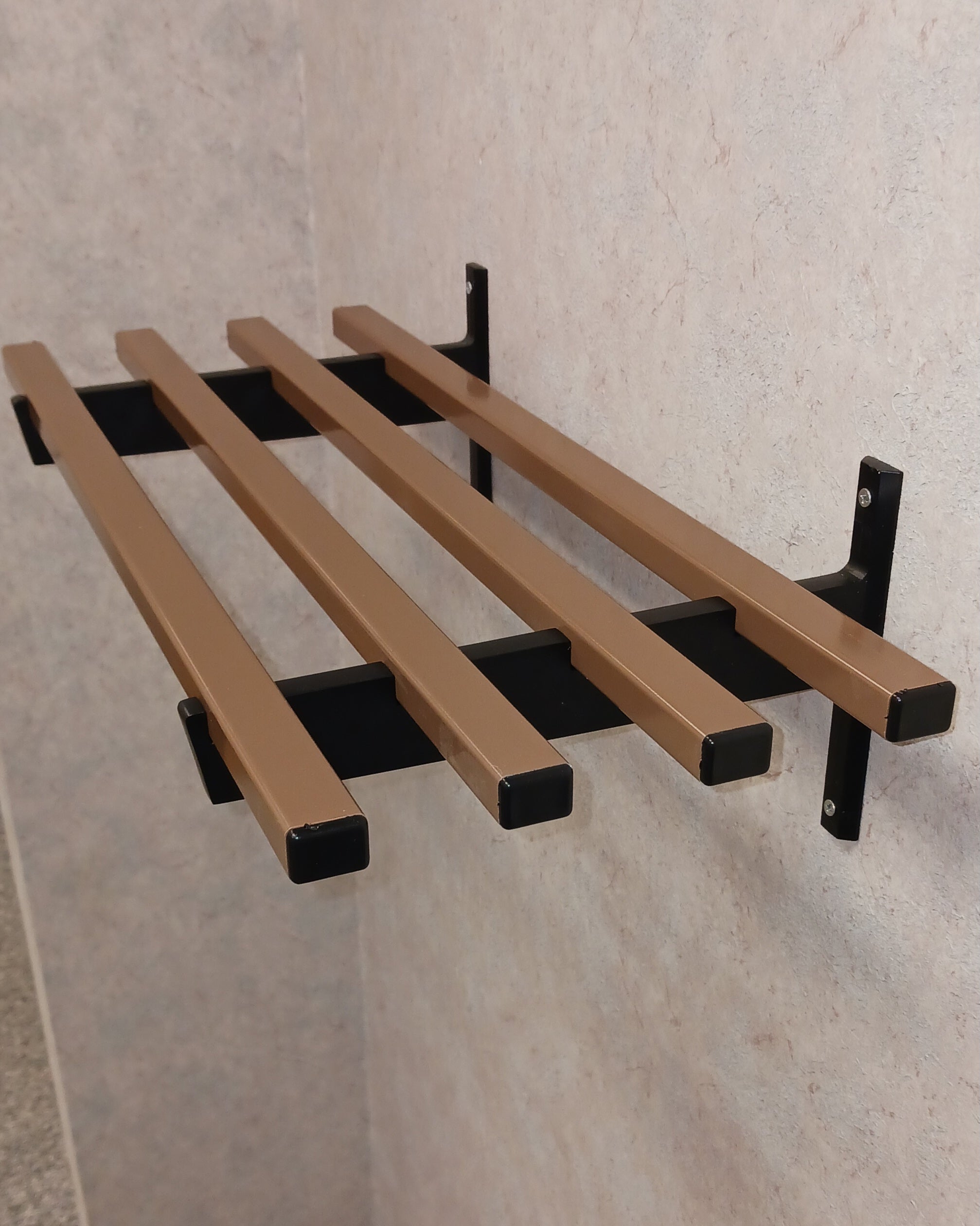 2' Bronze Aluminum Shelf c