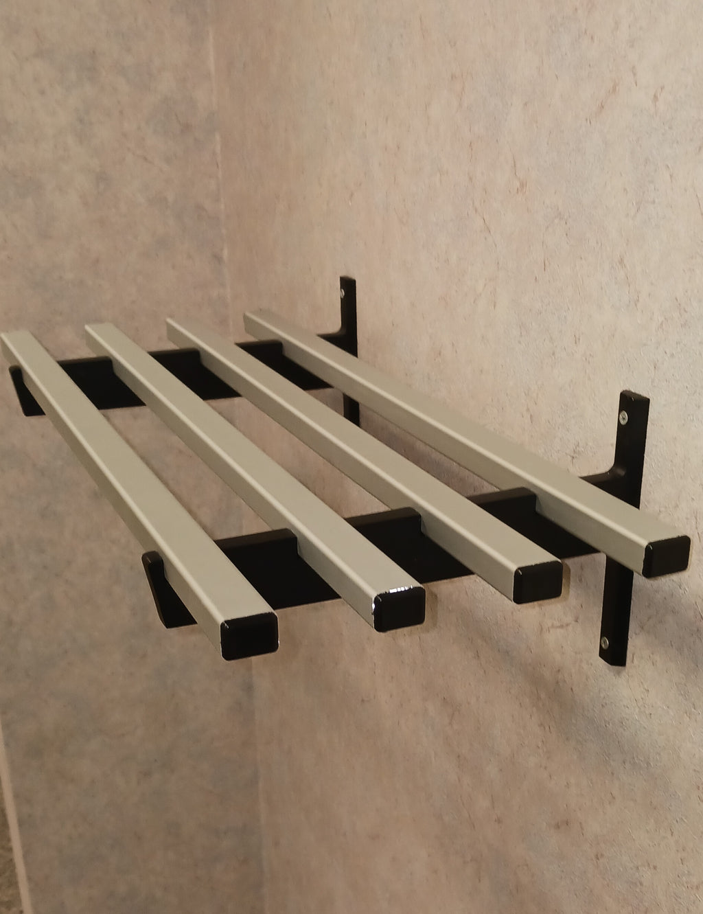 2' Silver Aluminum Shelf d