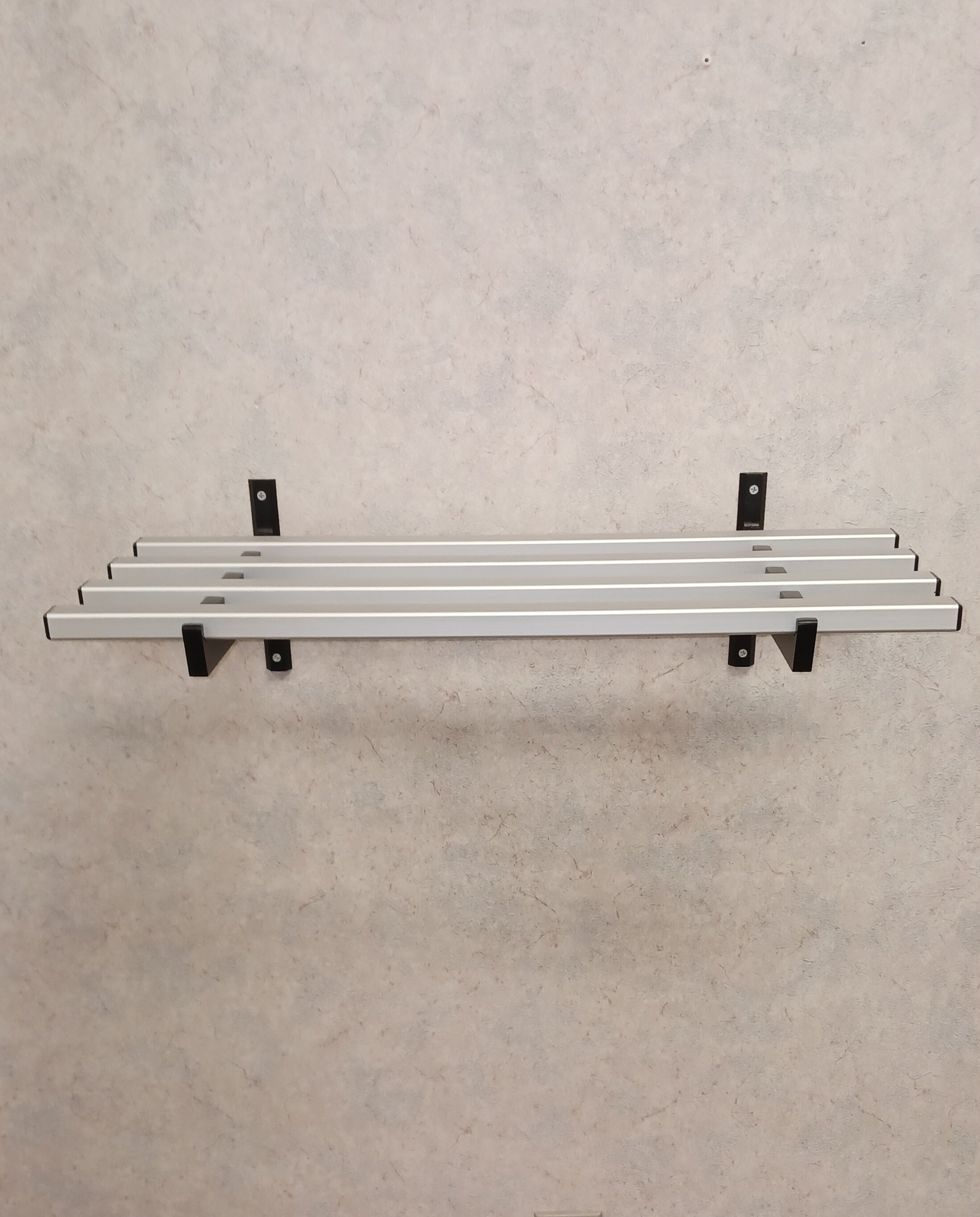 2' Silver Aluminum b